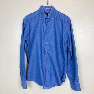 CARLOS NIETO • Chambray Button Down Shirt